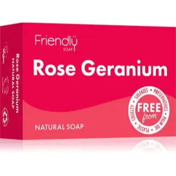Friendly Soap Natural Soap Rose Geranium săpun natural