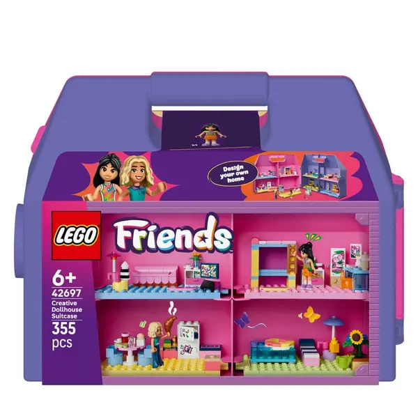 Friends creative dollhouse suitcase 42697