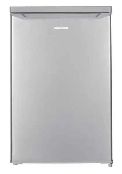 Frigider cu 1 usa HEINNER HF-HM127SE++, 127 L, Clasa E, Lumina LED, Usa reversibila (Argintiu)