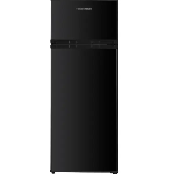 Frigider cu 2 usi Heinner HF-H2206BKE++, 206 l, H 143 cm, Clasa E, Negru