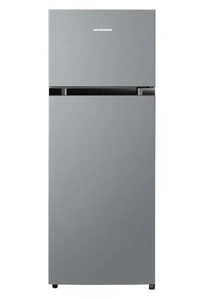 Frigider cu 2 usi HEINNER HF-M24ESE++, 204 l, Clasa E, Lumina LED, H 143 cm (Argintiu)