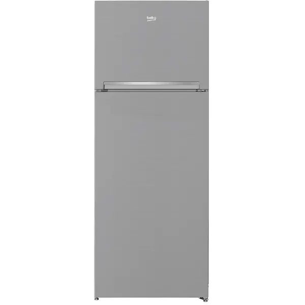 Frigider cu doua usi Beko RDNE455K40XBN, No Frost, 406 l, Termostat reglabil, Functie racire rapida, NeoFrost Dual Cooling, ProSmart Inverter, Silver, Clasa E