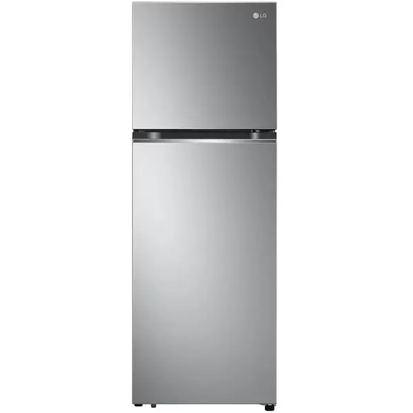 Frigider cu doua usi LG GTBV38PZGKD, No Frost, 335 l, LinearCooling, Argintiu, Clasa E, DoorCooling+, Compresor Inverter Linear, Inox