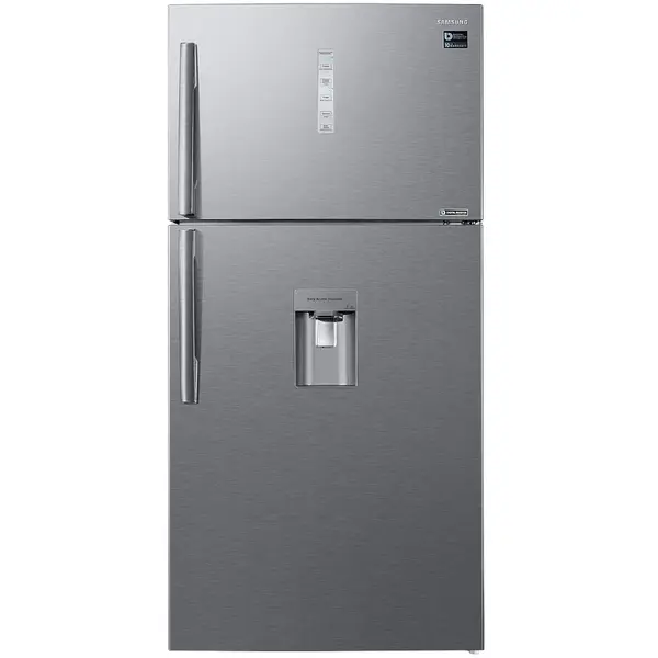 Frigider cu doua usi Samsung RT58K710RSL/EO, Twin Cooling Plus, 585 l, Smart Things WiFi, AI Energy, Dozator apa, No Frost, Gri, Clasa E