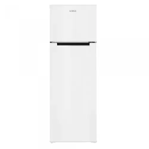 Frigider cu doua usi Samus SW346E, 248 l, Clasa E, Lumina LED, Usi reversibile (Alb)