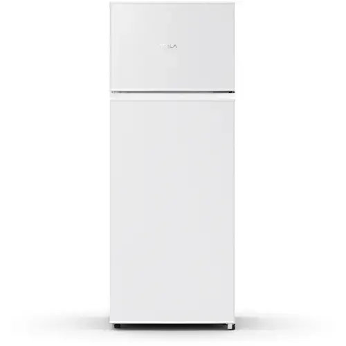 Frigider cu doua usi Tesla RD2100ME, 207 l, Iluminare LED, Clasa E, Usi reversibile, H 143 cm (Alb)