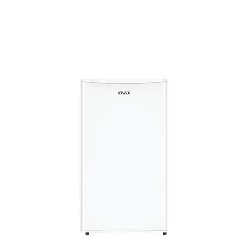 Frigider cu o usa VIVAX TTL-93E, 93 L, Clasa E, Termostat reglabil, Usa reversibila, 3 Rafturi de Sticla securizata, H 85 cm (Alb)