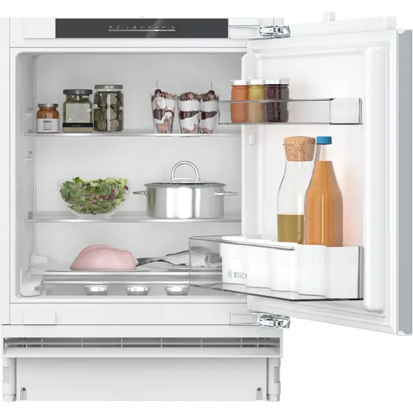 Frigider incorporabil Bosch KUR21VFE0, 134 l, Iluminare LED, Usa reversibila, EcoAirflow, Clasa E