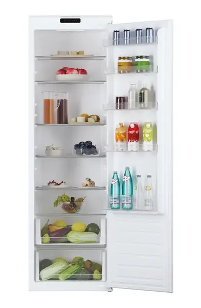 Frigider incorporabil CANDY CMS518EW, 316 l, Clasa E, 5 rafturi, Iluminare LED, H 176.9 cm (Alb)