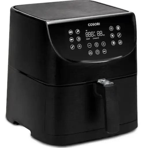 Friteuza cu aer cald Cosori Air Fryer CS158-AF-RXB, SMART WI-FI, 13 Functii, 5.5 L, 1700 W (Negru)