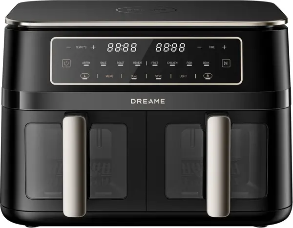 Friteuză cu aer cald Dreame - Tasti DZ30, 3000W, 11 l, negru