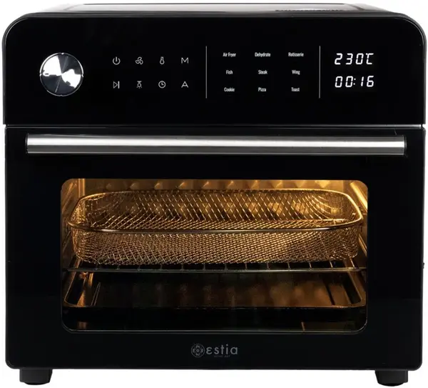 Friteuză cu aer cald Estia - Titan Chef Air Fryer, 1700W, 23 l, 9 funcții de gătit