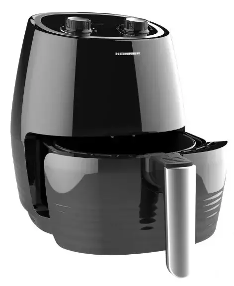 Friteuza cu aer cald Heinner HAF-1250BK, 1250 W, 2.5 l, 0-200ºC (Negru)