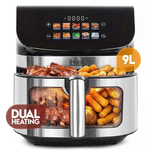 Friteuza cu aer cald iHunt BRO Air Fryer II Ultra 9L