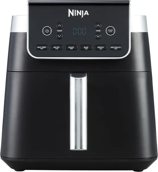 Friteuză cu aer cald Ninja - AF180EU, 2000W, 6.2 l, neagră