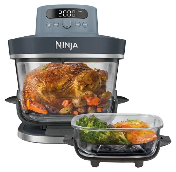 Friteuză cu aer cald Ninja - Crispi Pro, 2050W, 5.7 l, albastru