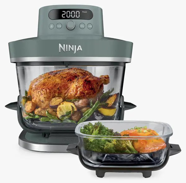 Friteuză cu aer cald Ninja - Crispi Pro, 2050W, 5.7 l, gri