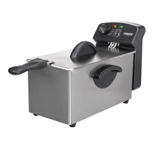 Friteuza Princess Family Castel 0118262601050, 2000 W, 3 l, Tehnologie Cool Zone (Inox)