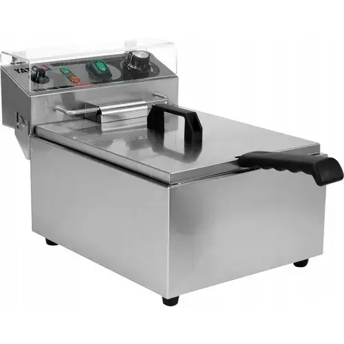 Friteuza Yato YG-04610, 3000W, Argintiu
