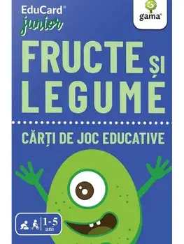 Fructe si legume. Carti de joc educative/***