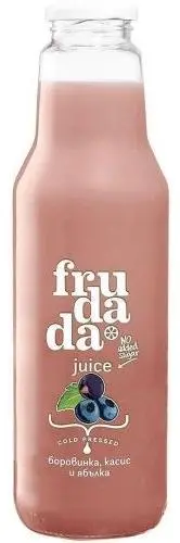 Frudada suc de afine, coacăze negre și mere, 750 ml