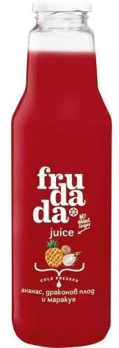 Frudada Suc de ananas, fructul dragon și fructul pasiunii, 750 ml