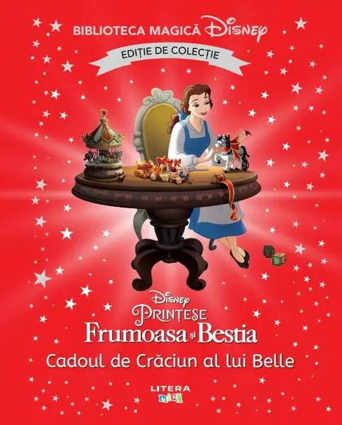 Frumoasa si Bestia. Cadoul de Craciun al lui Belle. Disney. Biblioteca magica. Editie de colectie