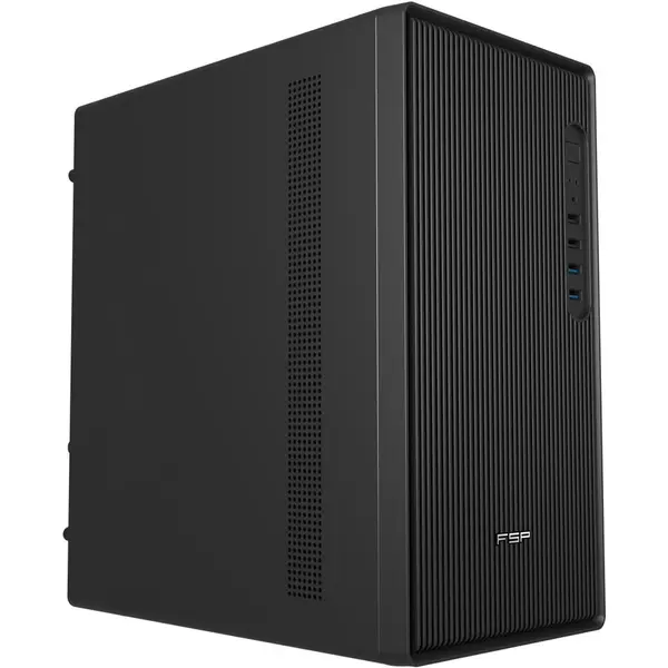 FSP Carcasa FSP S120-B, Mid Tower, ATX, Negru