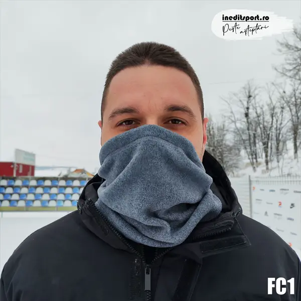 Fular - Caciula Multifunctionala Personalizabila FC1 Gri