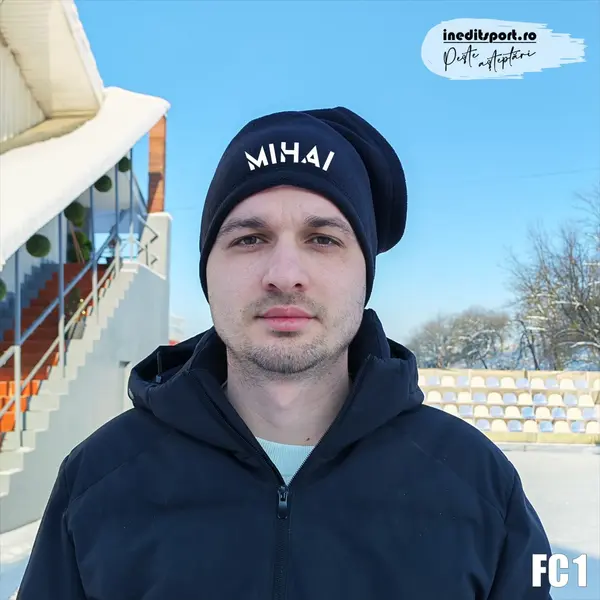 Fular - Caciula Multifunctionala Personalizabila FC1 Negru
