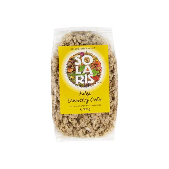 Fulgi Crunchy Ovaz x 300g (SOLARIS)