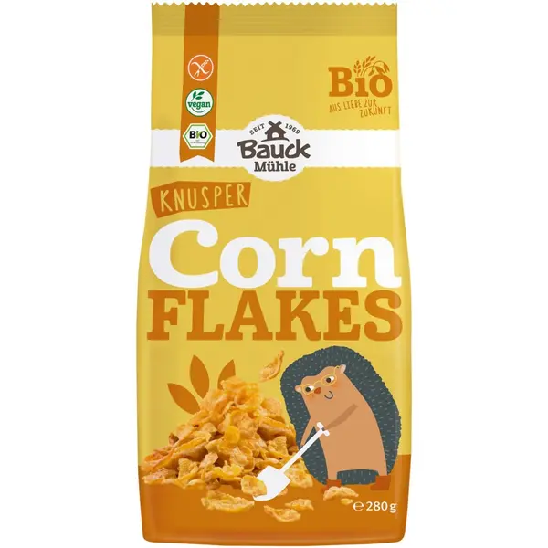 Fulgi de porumb fara gluten, eco - 280 g