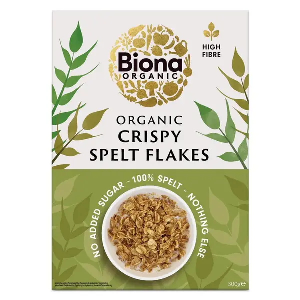 Fulgi de spelta crispy bio 300g Biona