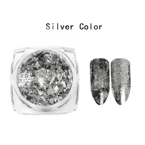 FULGI DECOR UNGHII SILVER - FS-60S - Everin.ro