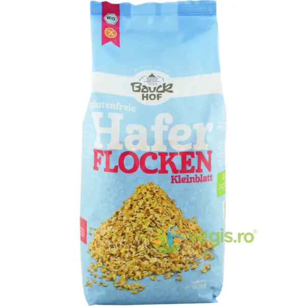 Fulgi Mici de Ovaz Integral Fara Gluten Ecologici/Bio 1kg