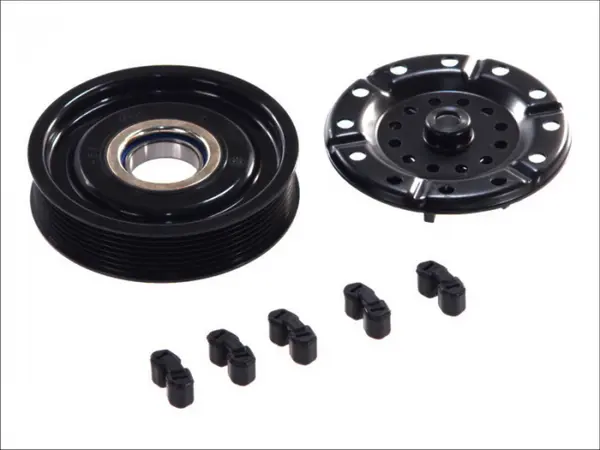 Fulie ambreiaj compresor AC clima (DENSO 5SE12C 7PK 130mm) TOYOTA AVENSIS, COROLLA VERSO 1.8-2.4 intre 2003-2009