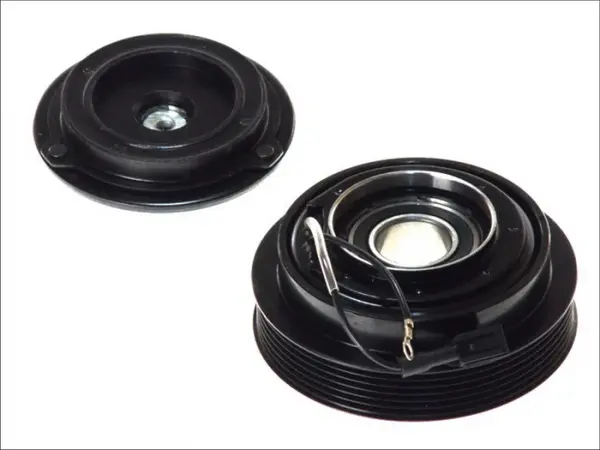 Fulie ambreiaj compresor AC clima (HCC HCC HS-18 6PK 128mm) HYUNDAI SANTA FE I, TRAJET 2.0-2.7 intre 2000-2008