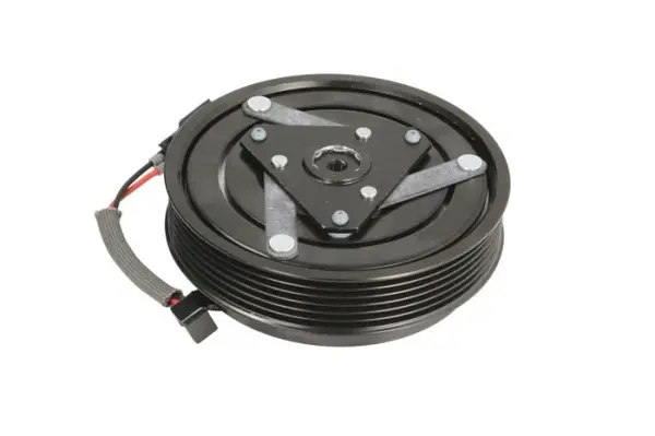 Fulie ambreiaj compresor AC clima (ZEXEL KC-88 12V 6PK 123mm) RENAULT LAGUNA III 1.5D intre 2007-2015