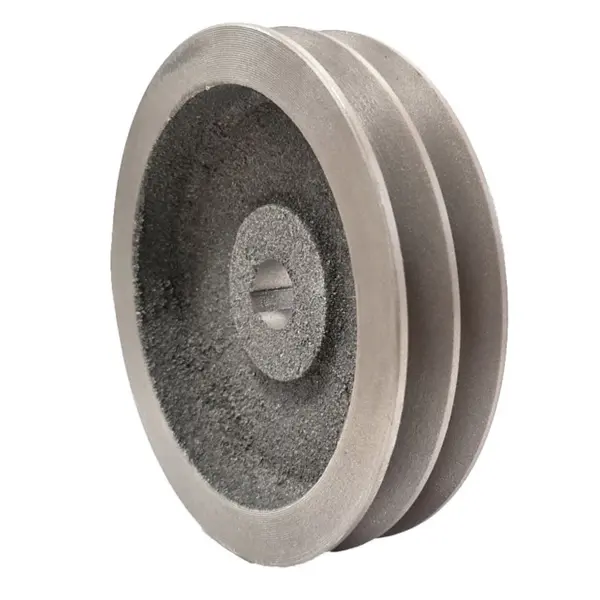 Fulie dubla motor electric 24mm x 148mm