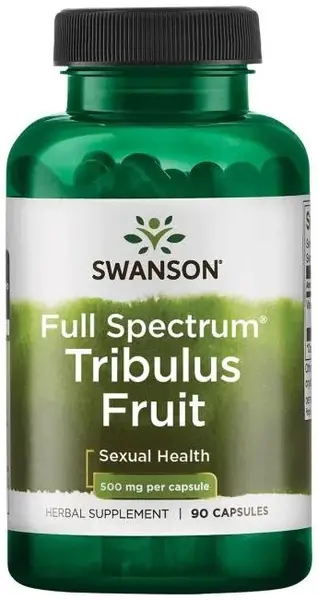 Full Spectrum Tribulus Fruit, 500 mg, 90 capsule, Swanson