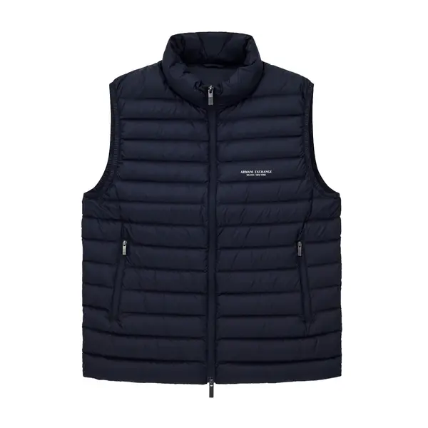 Full zip sleeveless down navy Xxl