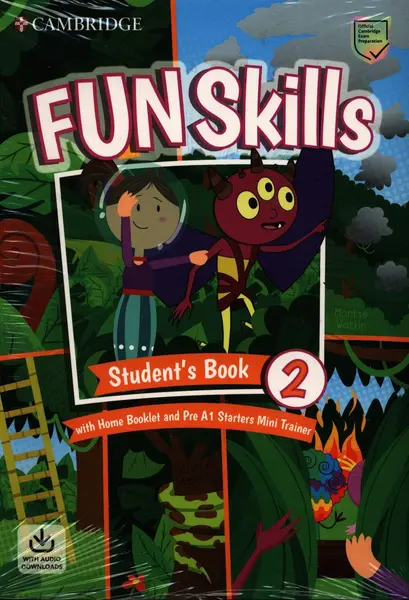 Fun Skills Level 2/Starters Student's Book with Home Booklet and Mini Trainer | Montse Watkin, Claire Medwell