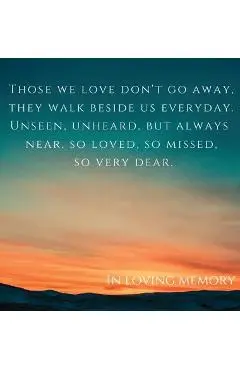 Funeral book, in loving memory (Hardcover): Memory book, comments book, condolence book for funeral, remembrance, celebration of life, in loving memor - Lulu And Bell