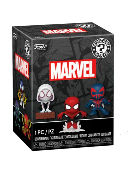 Funko Mystery Minis Marvel Spider-man (blind Box/random) Bobble-head