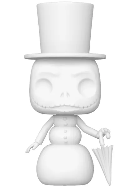 Funko pop The Nightmare Before Christmas Snowman Jack Diy White Special Edition 1417 9cm