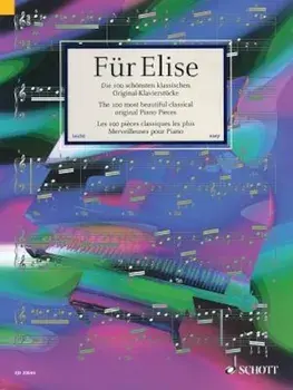 Fur Elise - The 100 Most Beautiful Classical Original Piano Pieces: Pianissimo Series, Paperback/Hal Leonard Corp