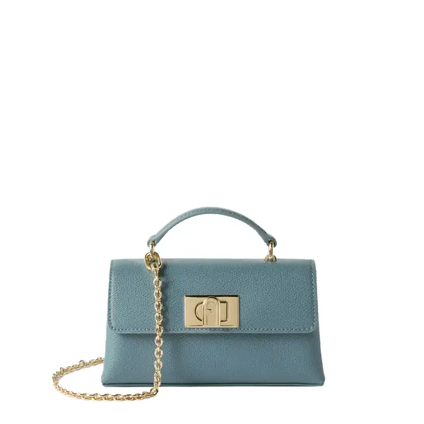 Furla 1927 mini crossbody cloud blue