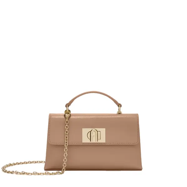 Furla 1927 mini crossbody greige