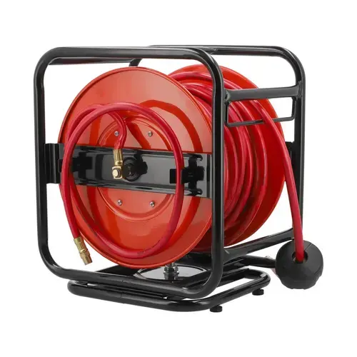 Furtun aer comprimat YATO YT-24253, lungime 30 m cu suport metalic