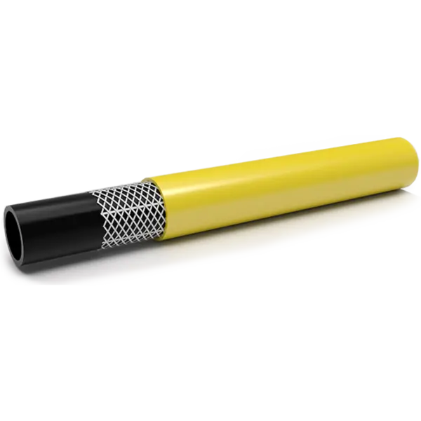 Furtun de Gradina din PVC, Hidros,16 mm, 5/8 toli, presiune maxima 24 bari- 3 straturi-rola 50m